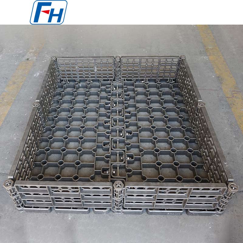 FH® Silindir Ocaklı Fırın için Yağ Soğutmalı Isıl İşlem Şarj Sepeti