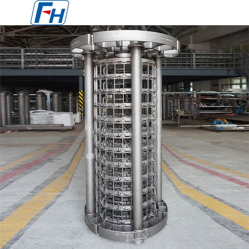 FH® 2.4879 AICHELIN Kuyu Tipi Fırınlar için Isıl İşlem Şarj Sepetleri ve Fikstürleri