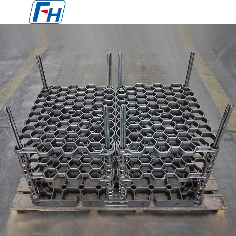 FH® 1.4848 Vakum Fırını Armatürleri – Hassas Isıl İşlem Aletleri