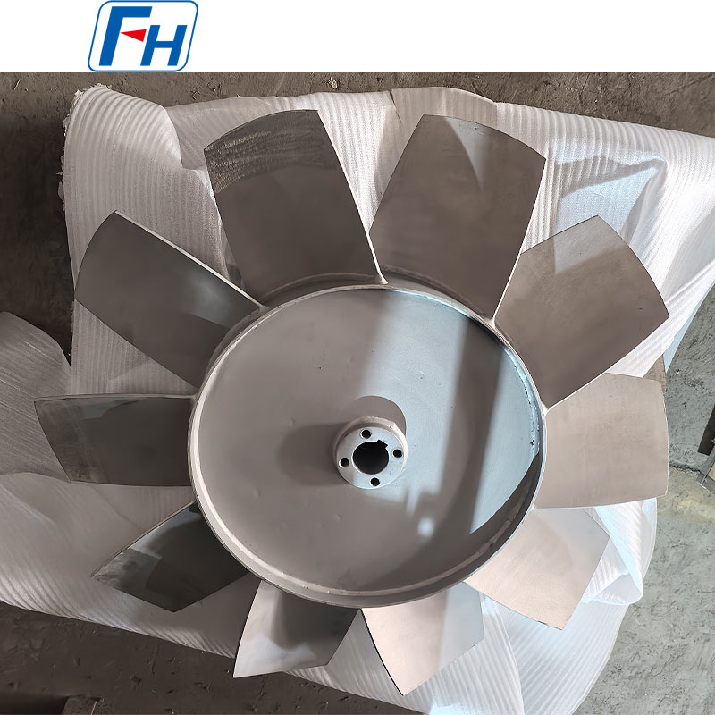 Yüksek Sıcaklık Fırınları için FH® 310s Kaynaklı Fan Kanatları