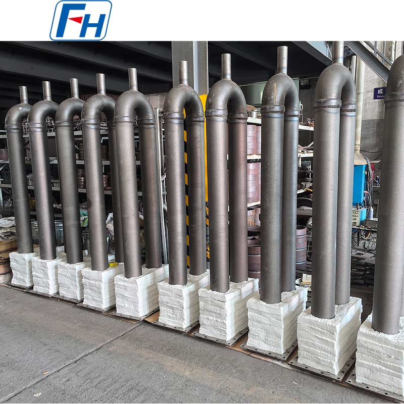 HU U Şekilli Radyant Boru – Ø152,4 × Ø142,8 × 2154,24 mm